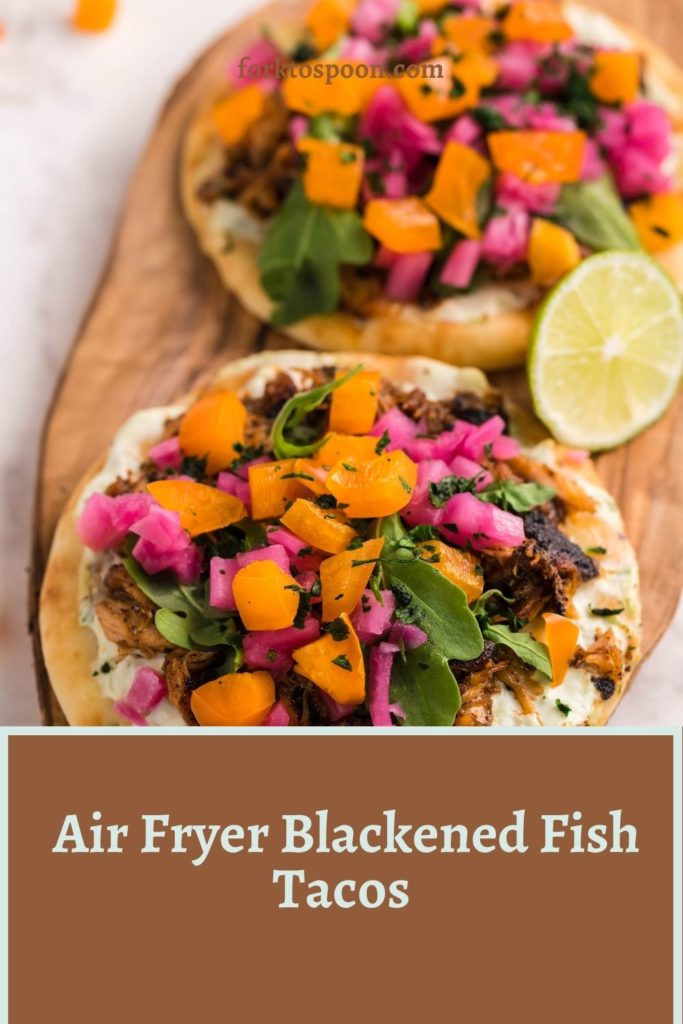  Air Fryer Blackened Fish Tacos