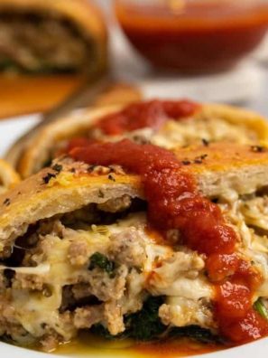 Air Fryer Cheesy Sausage Pizza Bread