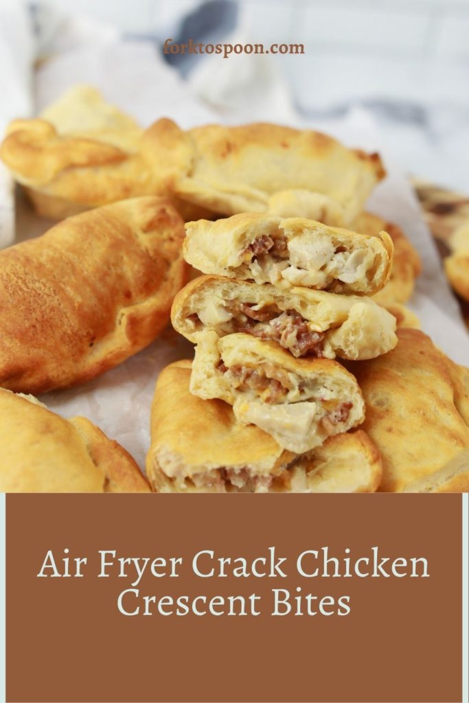 Air Fryer Crack Chicken Crescent Bites