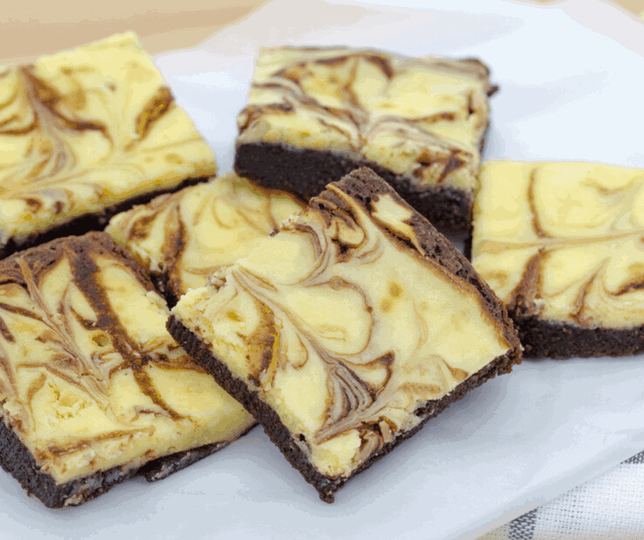 Air Fryer Cream Cheese Brownies