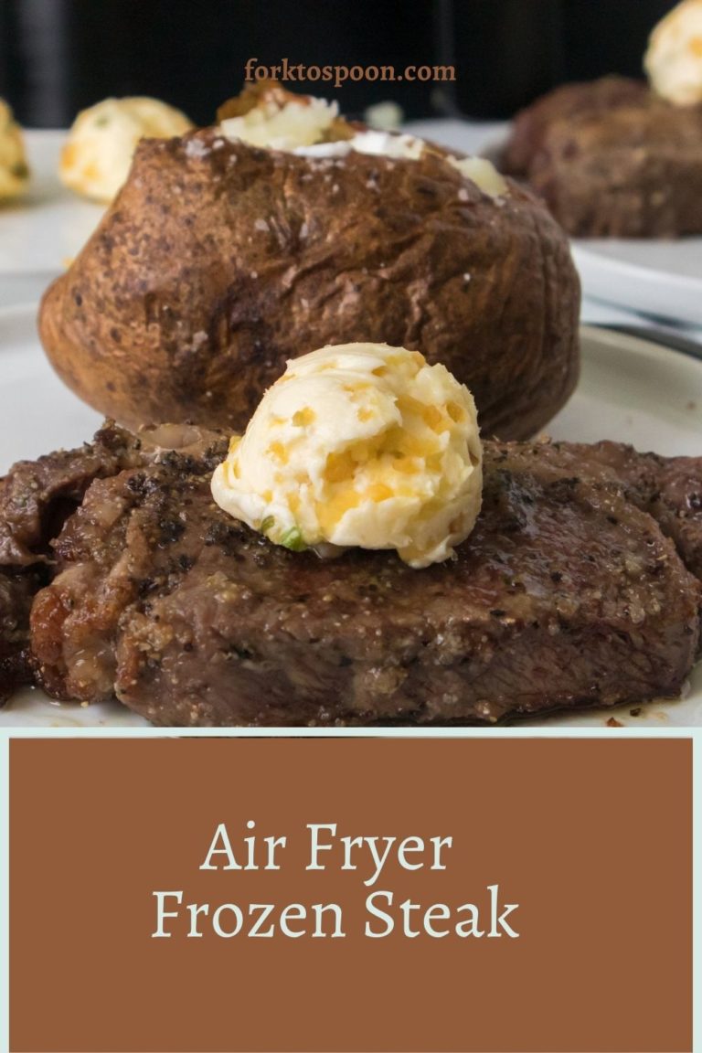 Air Fryer Frozen Steak Fork To Spoon