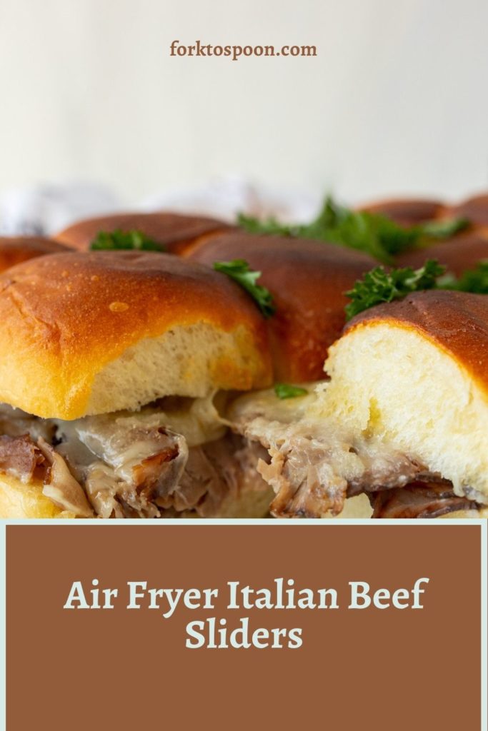 Air Fryer Italian Beef Sliders