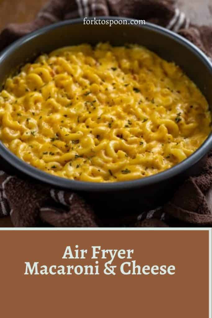 Air Fryer Macaroni & Cheese