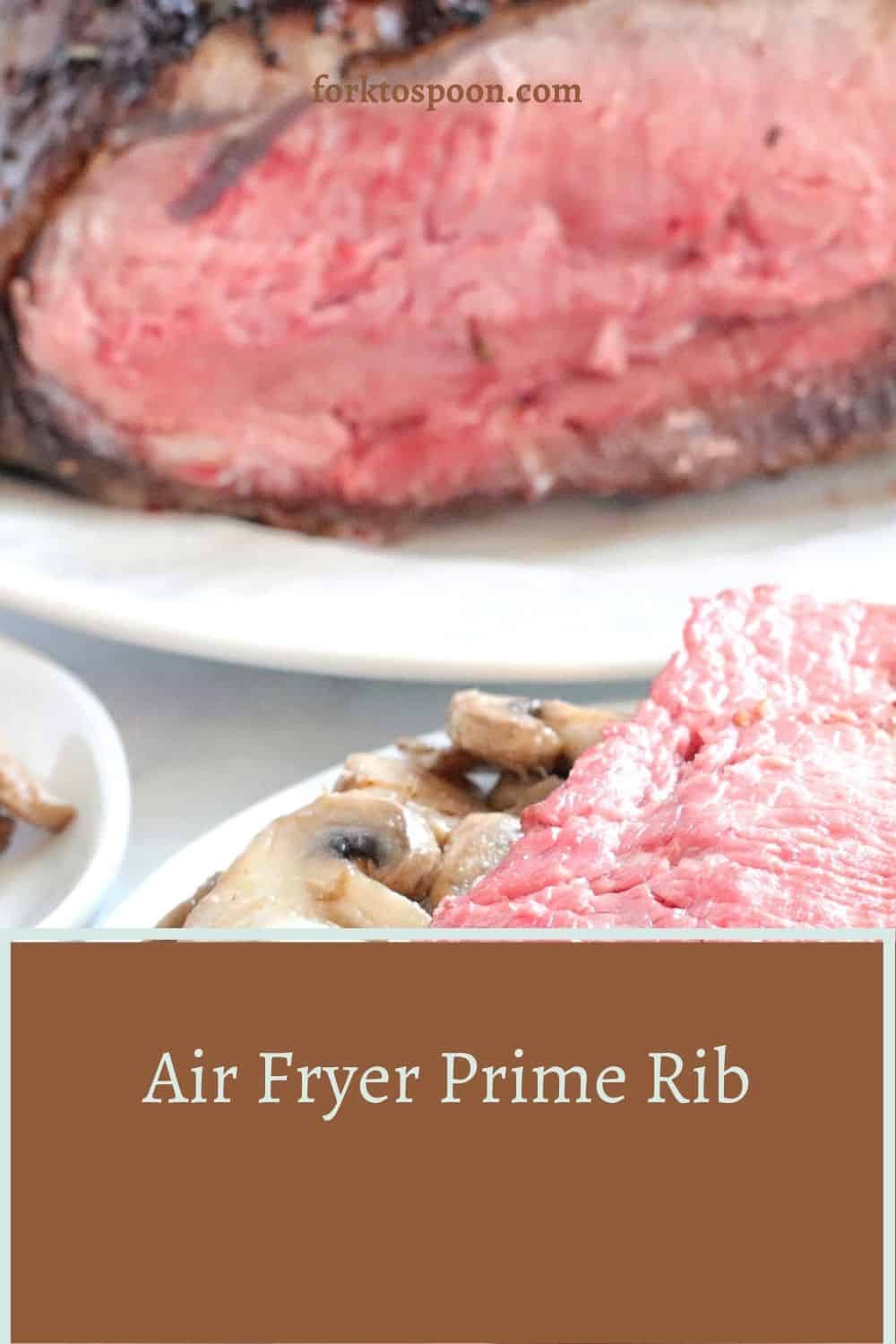 Air Fryer Prime Rib Roast Beef Story – The Sassy Foodie