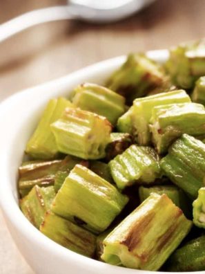 Air Fryer Frozen Okra