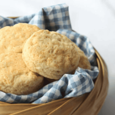 Air Fryer Baking Powder Biscuits