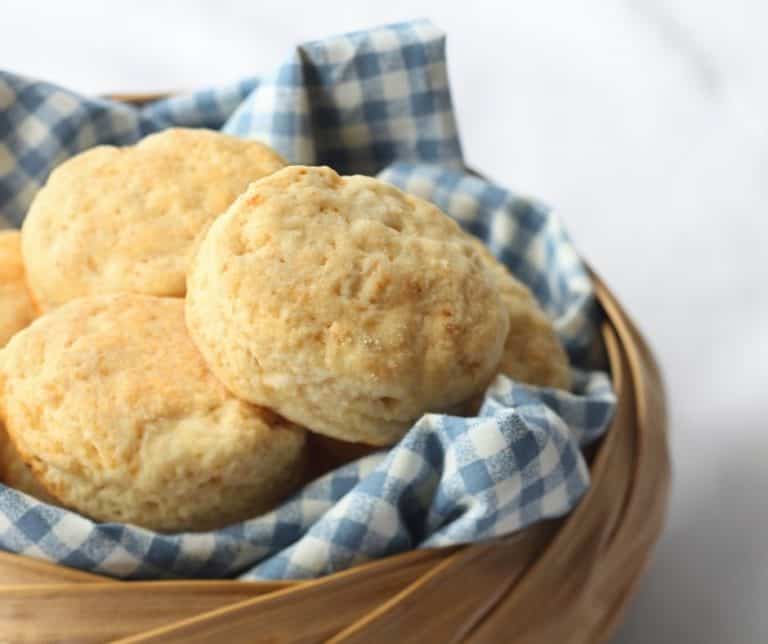 Air Fryer Baking Powder Biscuits - Fork To Spoon