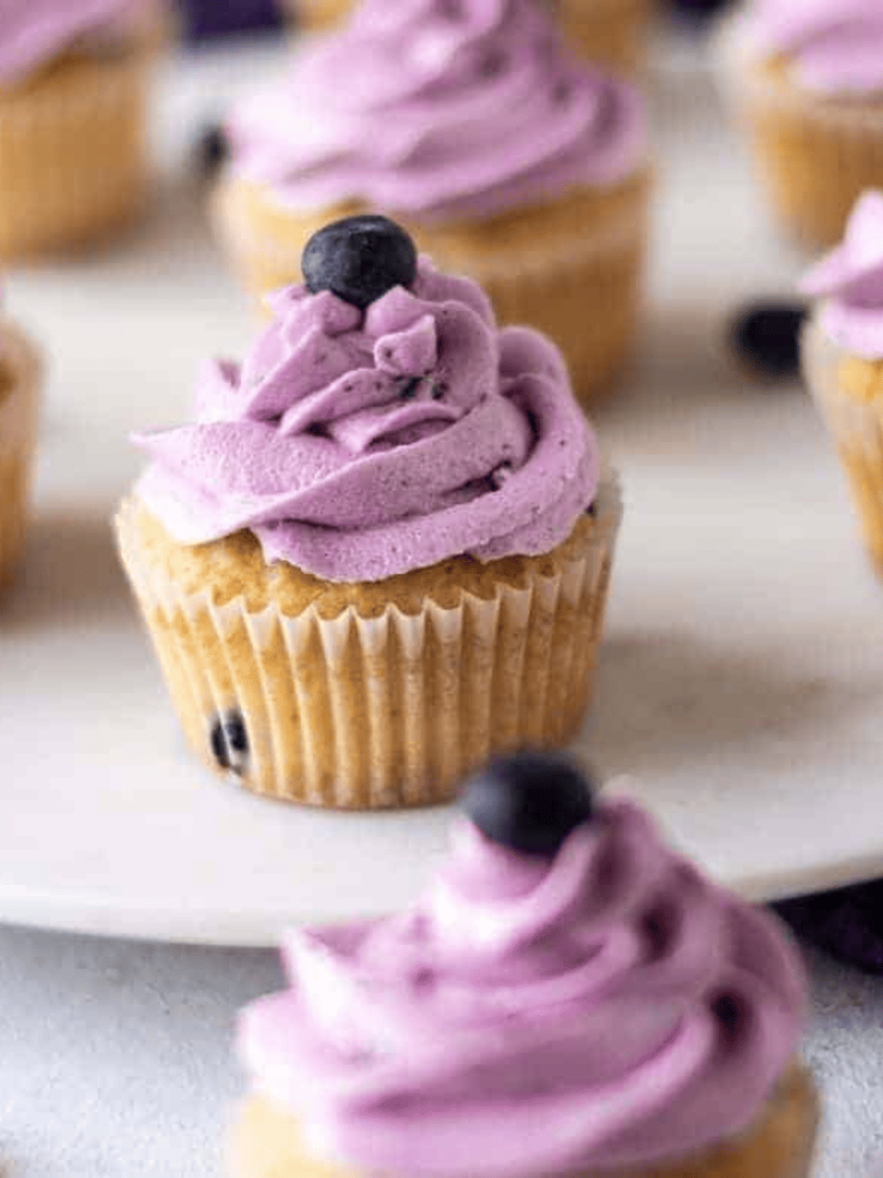 Air Fryer Vanilla Cupcakes Fork To Spoon