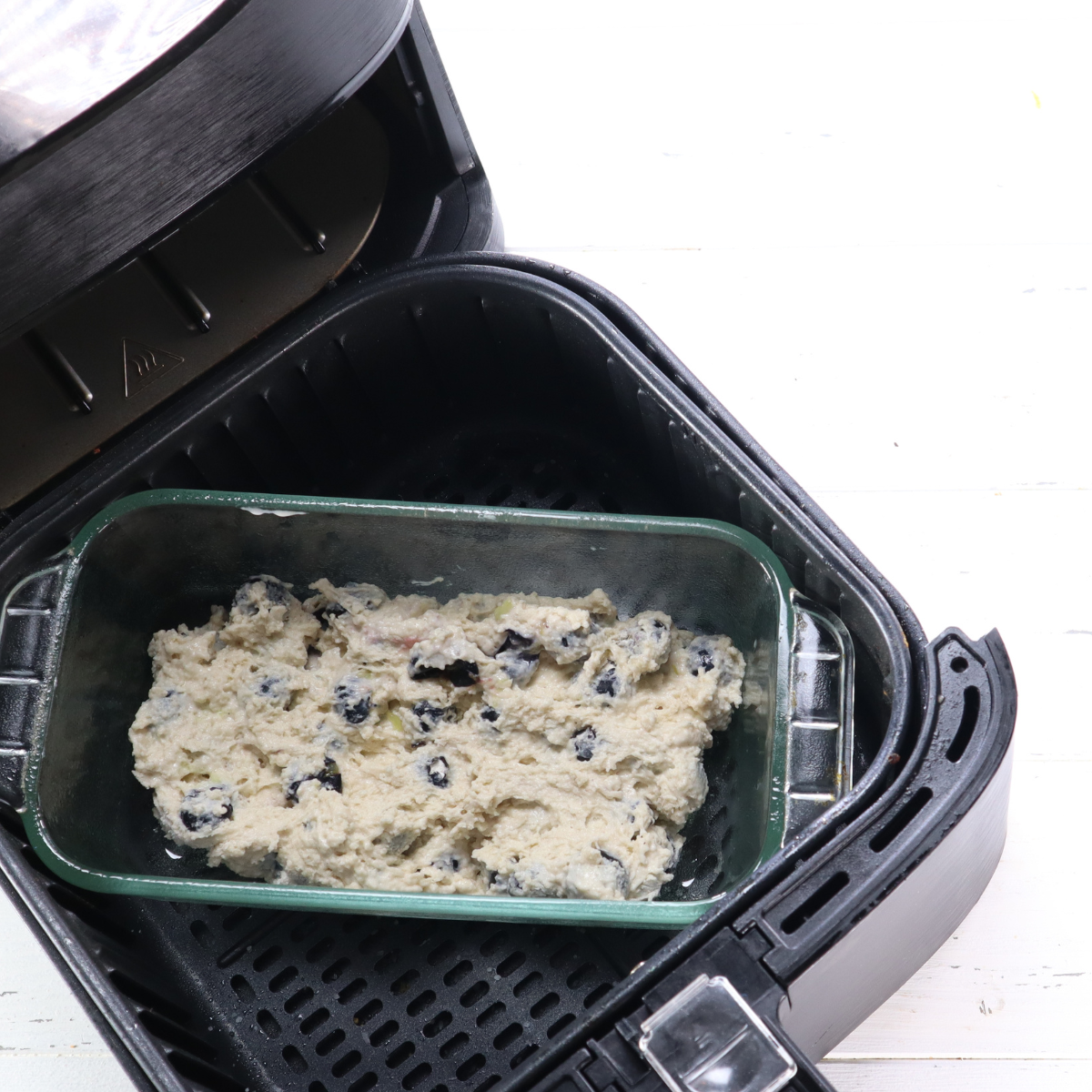 Air Fryer Blueberry Ice-Cream Bread