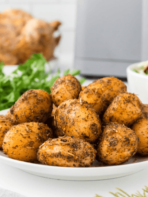 Air Fryer Canned Potatoes