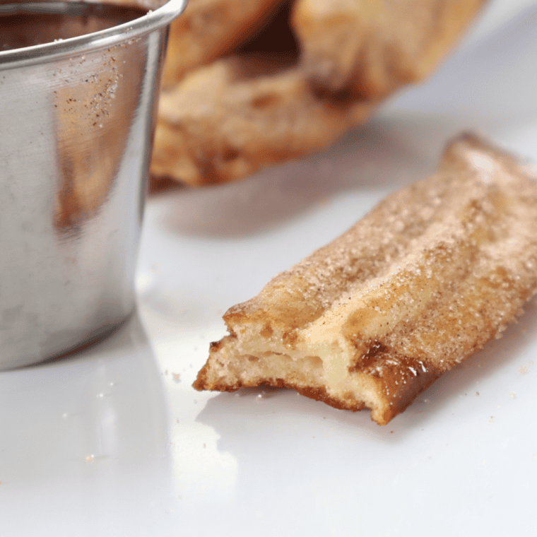 Golden air fryer churros ready in 10 minutes for easy dessert