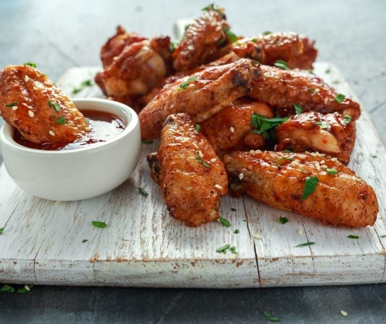 Air Fryer Fried Chicken Wings - Fork To Spoon