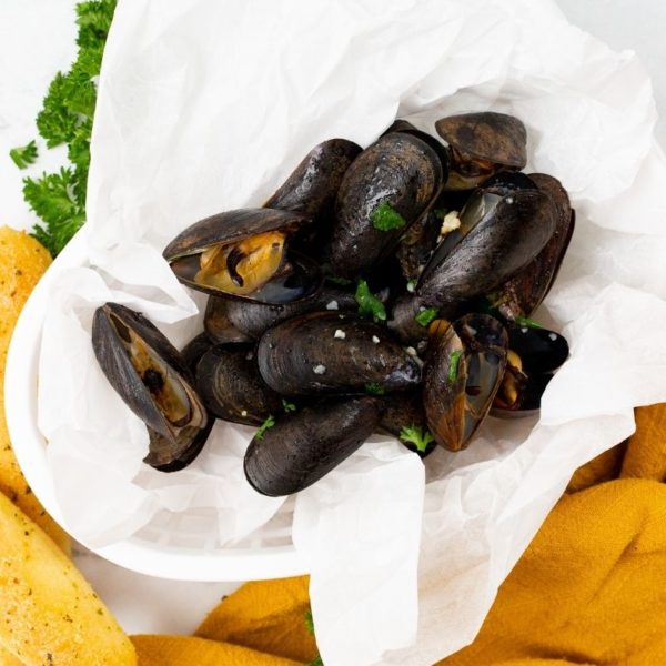 Air Fryer Mussels Fork To Spoon