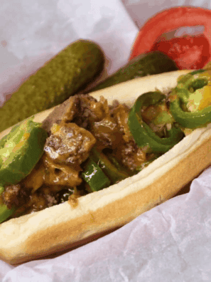 Air Fryer New York Style Chopped Cheese Recipe