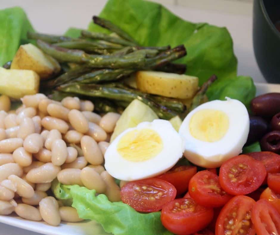 Air Fryer Nicoise Salad