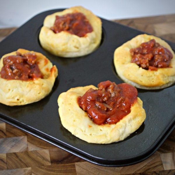 Air Fryer Sloppy Joe Cups Fork To Spoon