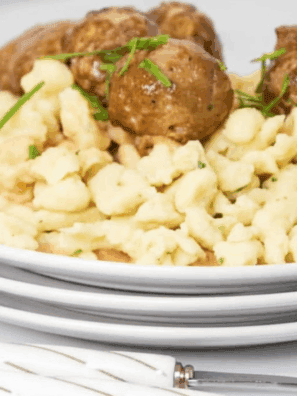 Easy Air Fryer Swedish Meatballs