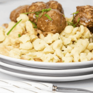 Easy Air Fryer Swedish Meatballs