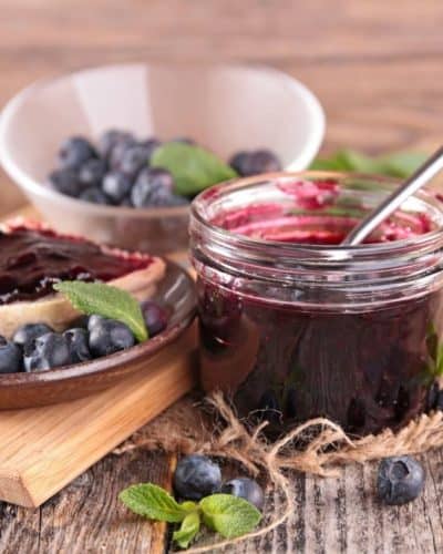 Instant Pot Blueberry Jam