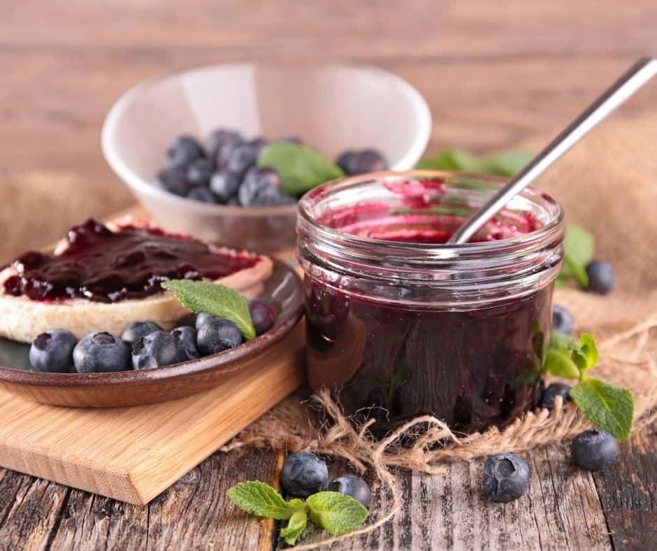 Instant Pot Blueberry Jam