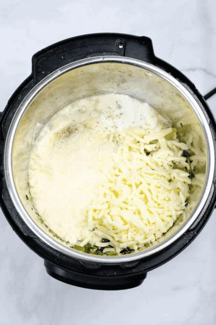 Pressure cook all of the ingredients, until fully cooked.