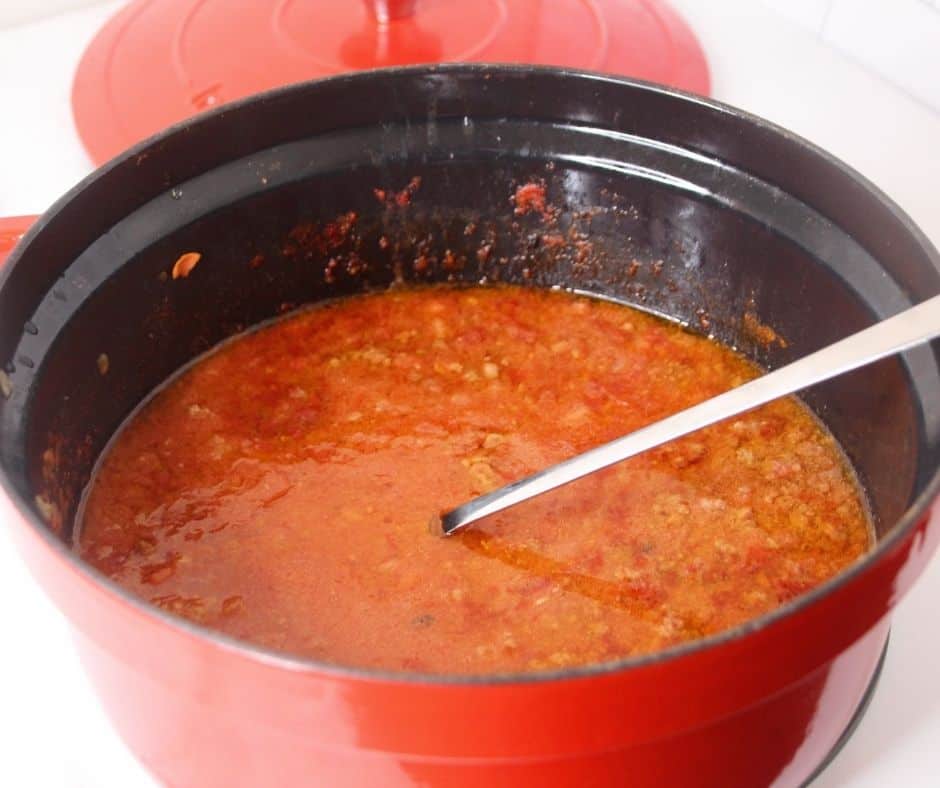 Instant Pot Dutch Oven Bolognese Sauce