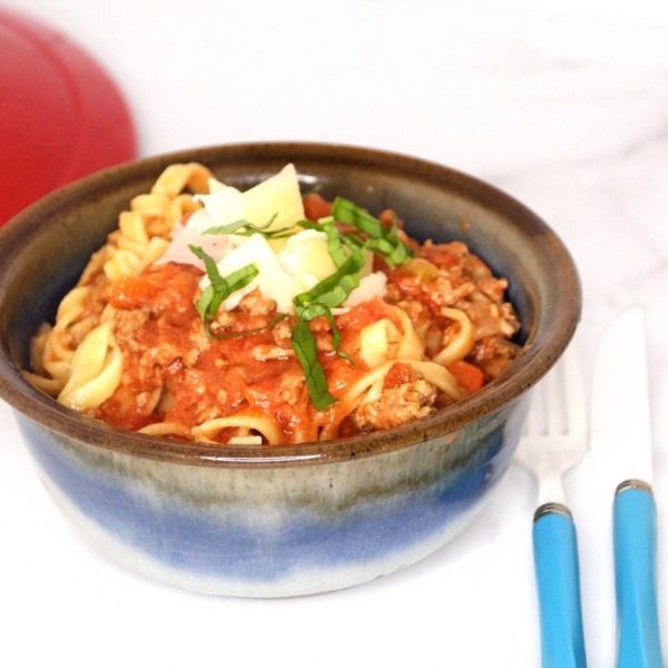 Instant Pot Dutch Oven Bolognese Sauce Fork To Spoon