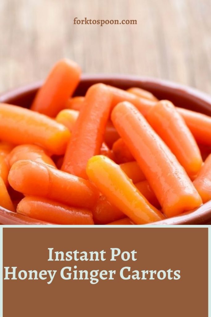Instant Pot Honey Ginger Carrots
