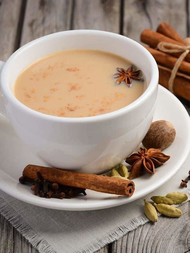 Instant Pot Spiced Milk Tea (Masala Chai) - Fork To Spoon