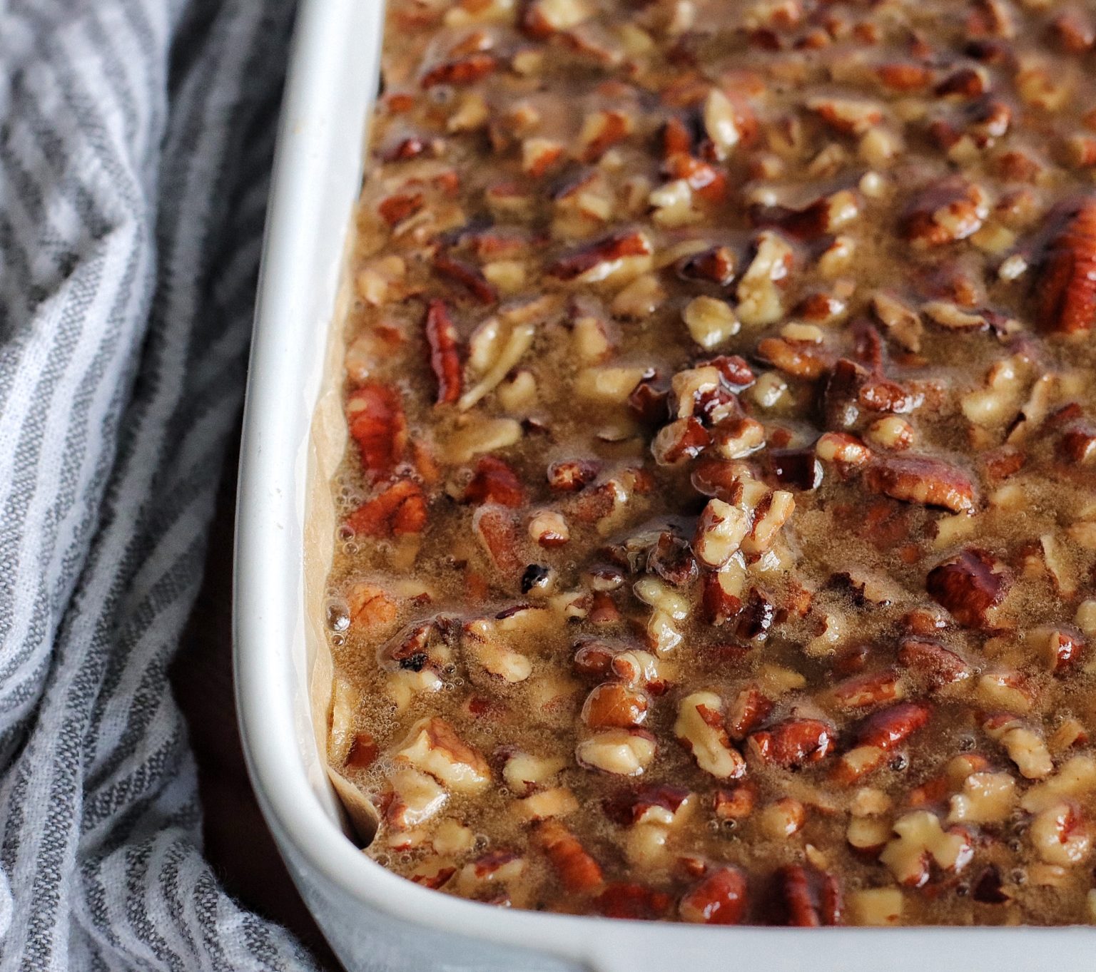 Air Fryer Maple Pecan Bars - Fork To Spoon