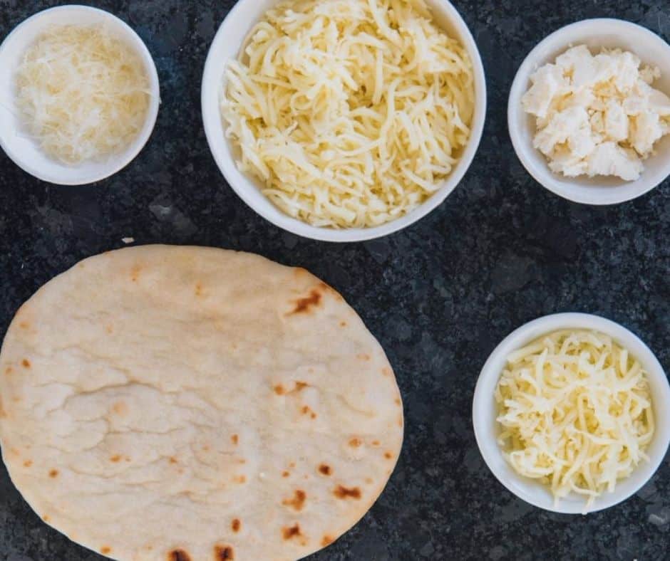 Ingredients Needed For Air Fryer Panera Copycat Four Cheese Flatbread