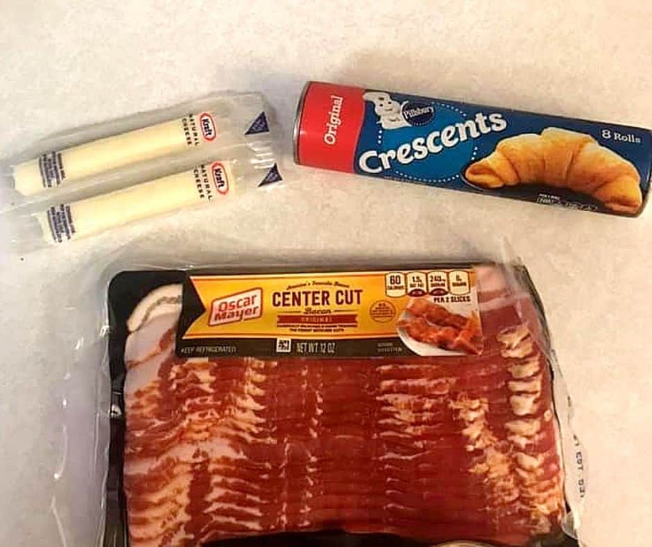 Ingredients Needed For Air Fryer Bacon Bombs
