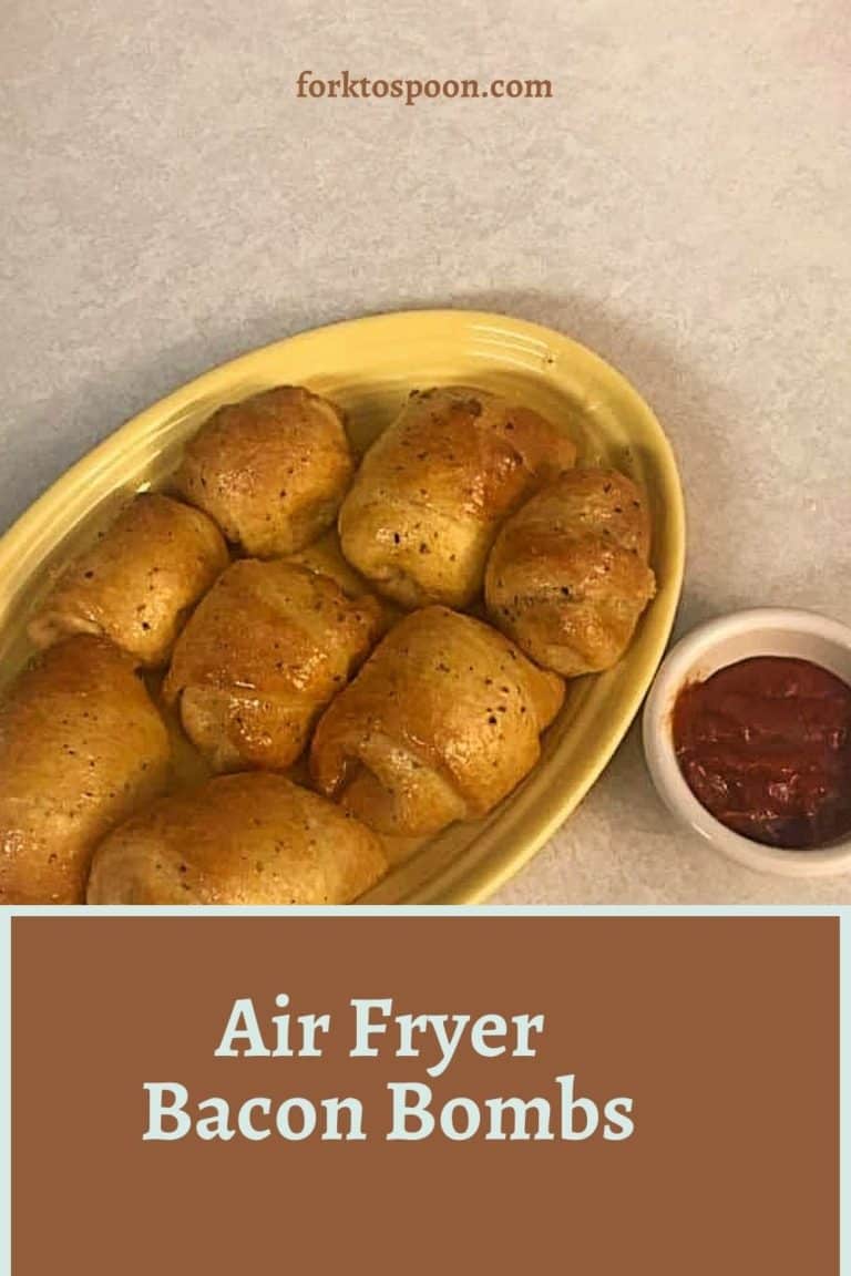 Air Fryer Bacon Bombs Fork To Spoon