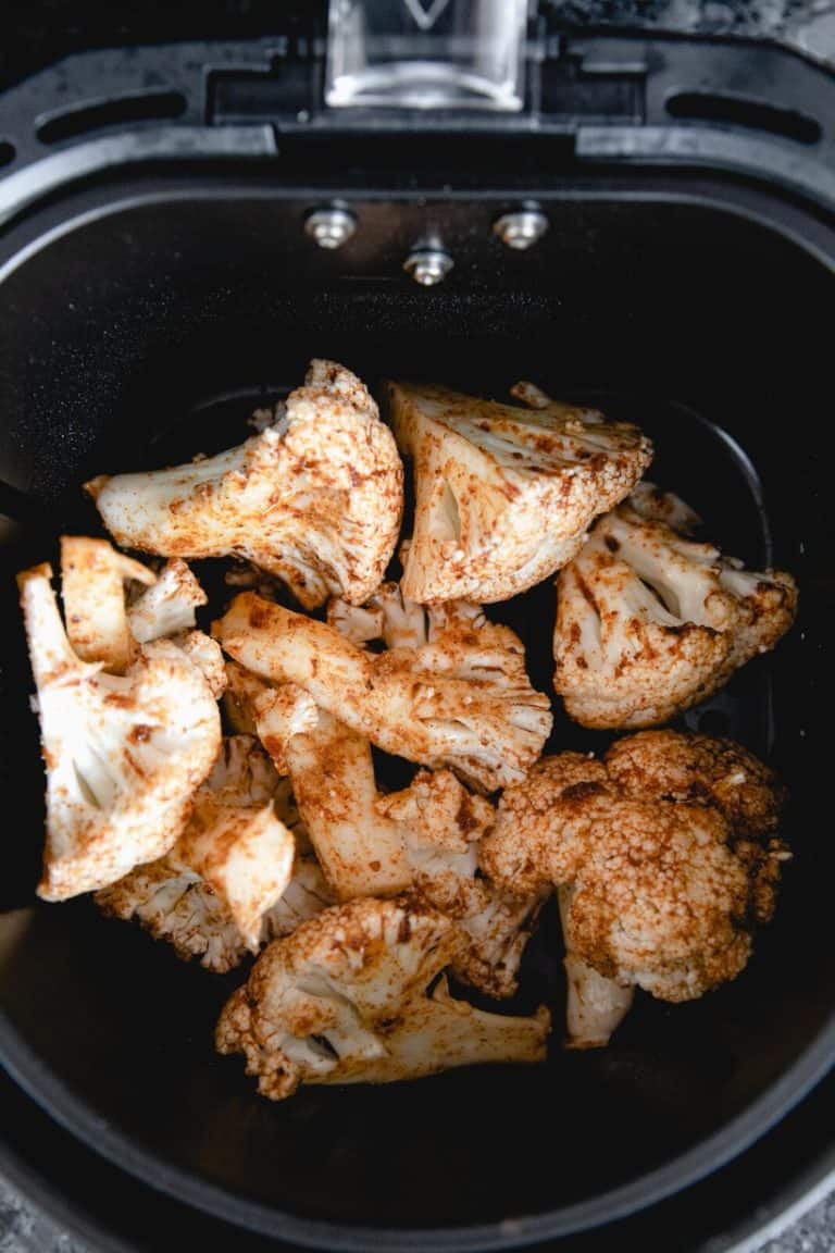 Crispy Air Fryer Vegan Cauliflower Tacos Fork To Spoon