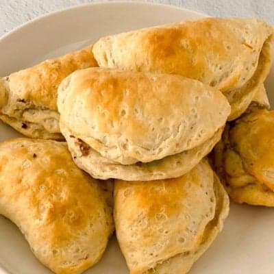 Air Fryer Cheesesteak Empanadas