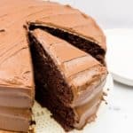 Air Fryer Chocolate Cake