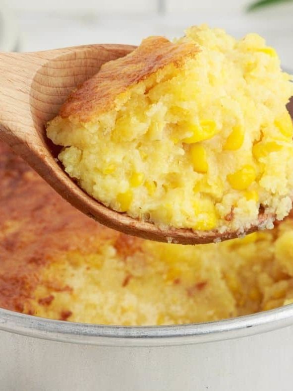 How To Make Jiffy Cornbread In The Air Fryer - Fork To Spoon