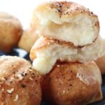 Air Fryer Stuffed Bagel Balls