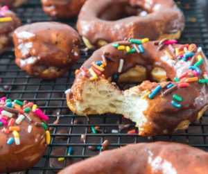 Air Fryer Donuts With Chocolate Glaze Recipe