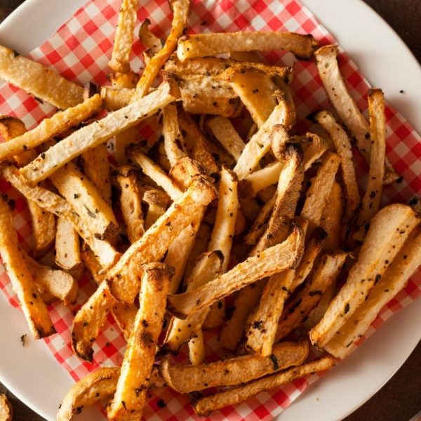 Jicama Fries (Air Fryer or Oven) Fork To Spoon