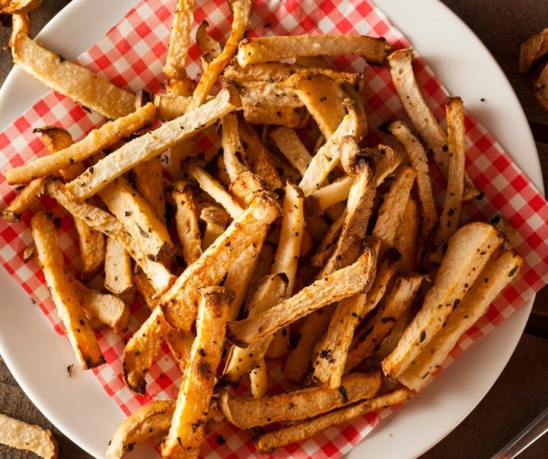 Jicama Fries (Air Fryer or Oven) Fork To Spoon