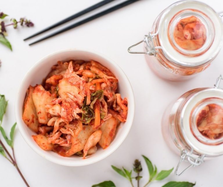 Air Fryer Kimchi Pancakes Fork To Spoon