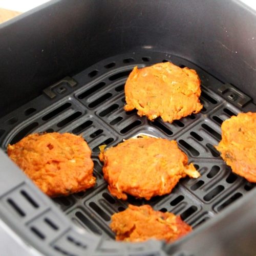 Air Fryer Kimchi Pancakes Fork To Spoon