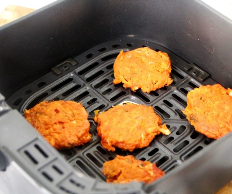 Air Fryer Kimchi Pancakes Fork To Spoon