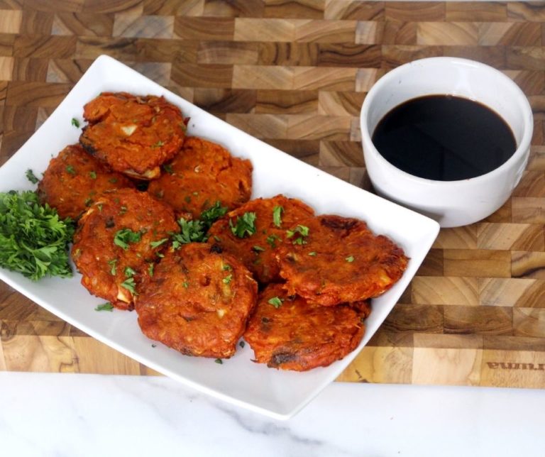 Air Fryer Kimchi Pancakes Fork To Spoon