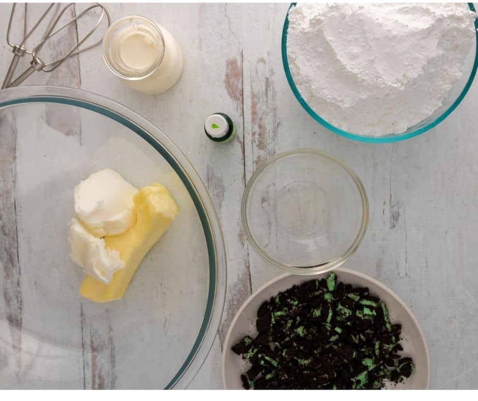 Ingredients Needed For Mint Chocolate Cookies Buttercream