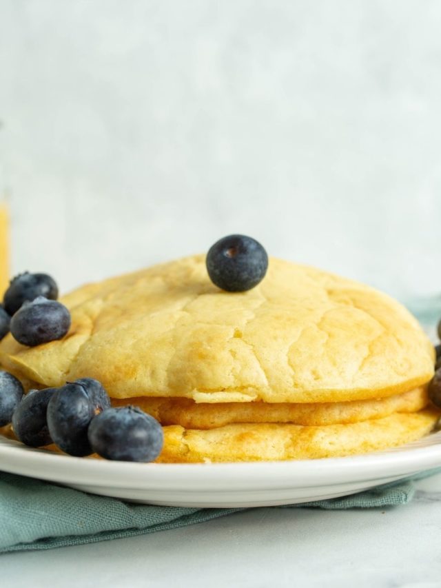 Pancakes In The Air Fryer Fork To Spoon