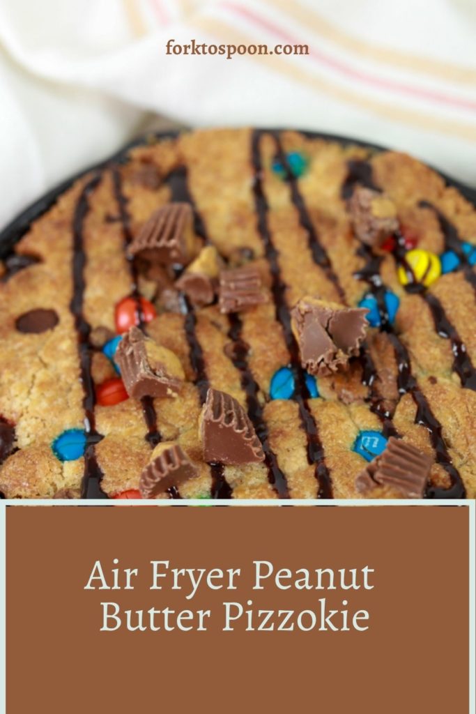 Air Fryer Peanut Butter Pizzokie