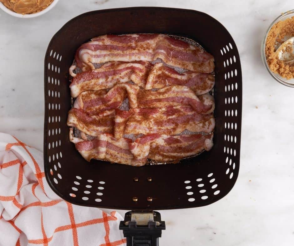 How To Make Air Fryer Peanut Butter and Bacon Sandwich