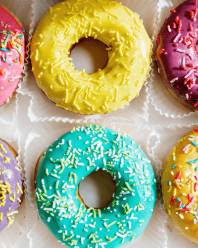 Air Fryer Cake Mix Donuts